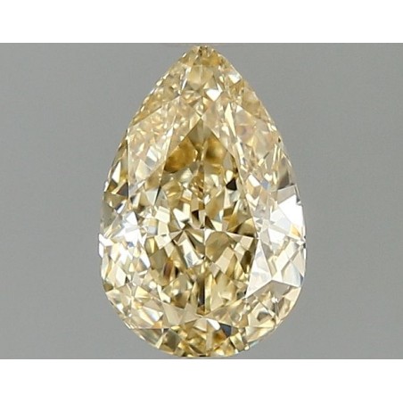 Diament laboratoryjny o barwie fantazyjnej szlif gruszkowy, 1.06ct, VVS2, Fancy Intense Yellow, IGI LG669434780