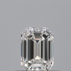 Diament szlif szmaragdowy, 0.4ct, VS2, D, GIA 1543325213