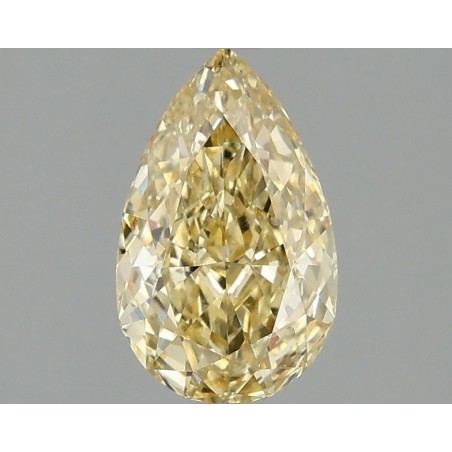 Diament laboratoryjny o barwie fantazyjnej szlif gruszkowy, 1.35ct, VVS2, Fancy Intense Yellow, IGI LG669460883