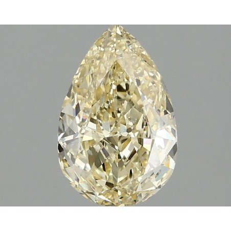 Diament laboratoryjny o barwie fantazyjnej szlif gruszkowy, 1.56ct, VVS2, Fancy Intense Yellow, IGI LG669402914