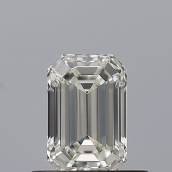 Diament szlif szmaragdowy, 0.51ct, VVS1, I, IGI 757512669