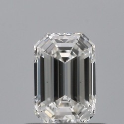 Diament szlif szmaragdowy, 0.51ct, VS2, E, GIA 2546323799