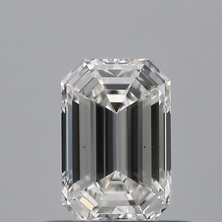 Diament szlif szmaragdowy, 0.51ct, VS2, E, GIA 2546323799