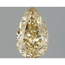 Diament laboratoryjny o barwie fantazyjnej szlif gruszkowy, 1.1ct, VVS2, Fancy Intense Yellow, IGI LG669460890
