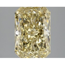 Diament laboratoryjny o barwie fantazyjnej radiant, 2.99ct, VVS2, Fancy Intense Yellow, IGI LG663405754