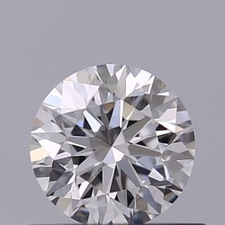 Diament szlif okrągły, 0.41ct, VVS2, D, IGI 757512837