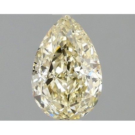 Diament laboratoryjny o barwie fantazyjnej szlif gruszkowy, 1.04ct, VVS2, Fancy Yellow, IGI LG666406933