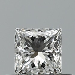 Diament szlif princess, 0.4ct, VVS2, F, GIA 6545323678