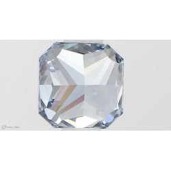 Diament laboratoryjny o barwie fantazyjnej szlif radiant kawadratowy, 0.64ct, IF, Fancy Intense Blue, IGI LG581331286