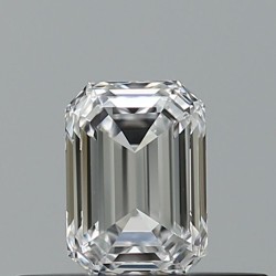 Diament szlif szmaragdowy, 0.33ct, VVS1, D, GIA 6545323998