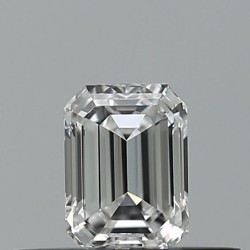 Diament szlif szmaragdowy, 0.3ct, VVS1, E, GIA 6545323806