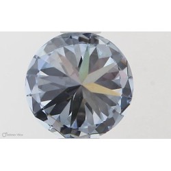 Diament laboratoryjny o barwie fantazyjnej szlif okrągły, 0.61ct, IF, Fancy Vivid Blue, IGI LG581331077