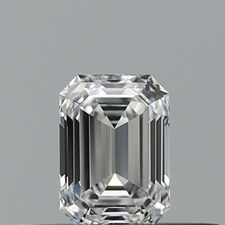 Diament szlif szmaragdowy, 0.3ct, VVS2, D, GIA 6545323953