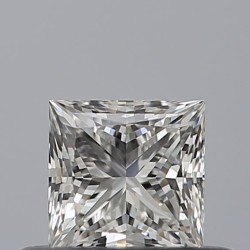 Diament szlif princess, 0.4ct, VVS2, H, GIA 7546323636