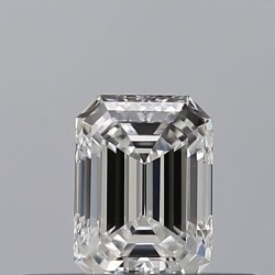 Diament szlif szmaragdowy, 0.3ct, VVS2, E, GIA 2544323738