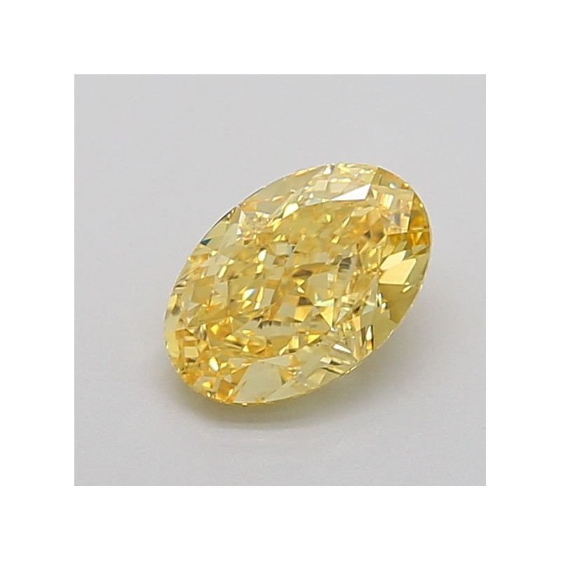Diament laboratoryjny o barwie fantazyjnej szlif owalny, 1.14ct, VVS2, Fancy Vivid Yellow, IGI LG696559349 Diament laboratoryjny o barwie fantazyjnej szlif owalny, 1.14ct, VVS2, Fancy Vivid Yellow, IGI LG696559349