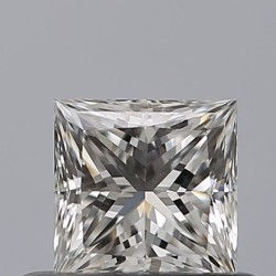Diament szlif princess, 0.45ct, VS1, H, GIA 2546324251