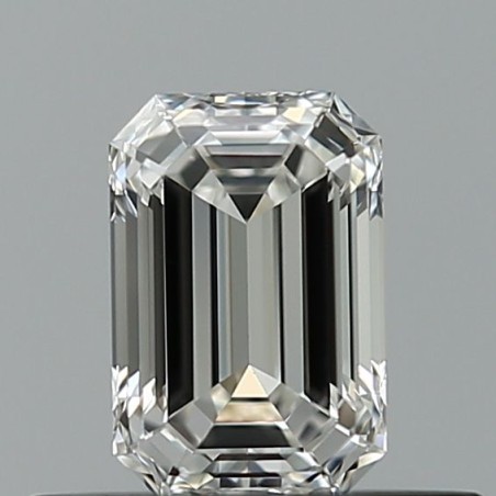 Diament szlif szmaragdowy, 0.43ct, VVS1, F, IGI 757512576