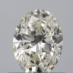 Diament szlif owalny, 0.51ct, VVS2, H, IGI 757512697
