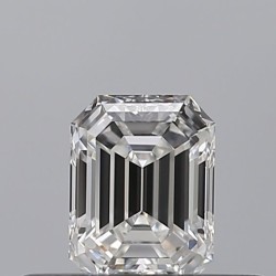 Diament szlif szmaragdowy, 0.32ct, VS1, E, GIA 5546325438