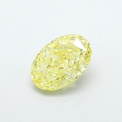 Diament laboratoryjny o barwie fantazyjnej szlif owalny, 1.06ct, VVS2, Fancy Yellow, IGI LG755512213