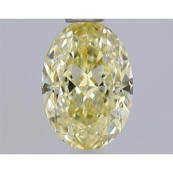 Diament laboratoryjny o barwie fantazyjnej szlif owalny, 1.03ct, VVS2, Fancy Yellow, IGI LG747514877