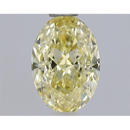 Diament laboratoryjny o barwie fantazyjnej szlif owalny, 1.03ct, VVS2, Fancy Yellow, IGI LG747514877