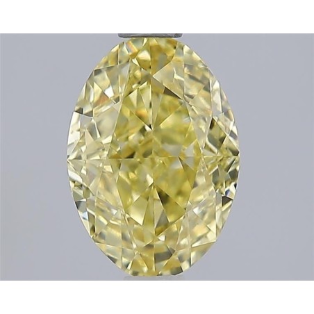 Diament laboratoryjny o barwie fantazyjnej szlif owalny, 1.53ct, VVS2, Fancy Intense Yellow, IGI LG747514879