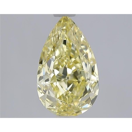Diament laboratoryjny o barwie fantazyjnej szlif gruszkowy, 2.07ct, VVS2, Fancy Yellow, IGI LG747514849