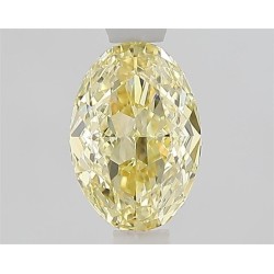 Diament laboratoryjny o barwie fantazyjnej szlif owalny, 1.01ct, VVS2, Fancy Yellow, IGI LG733513678