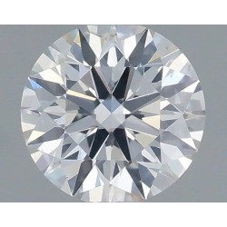 Diament szlif okrągły, 0.34ct, VS2, F, IGI 743527262