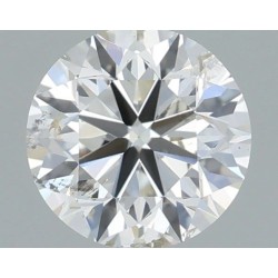Diament szlif okrągły, 0.71ct, SI2, H, IGI 741551744