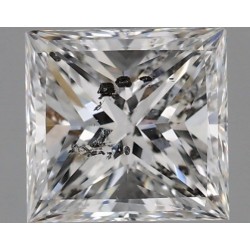 Diament szlif princess, 2ct, SI2, F, HRD 240000263134