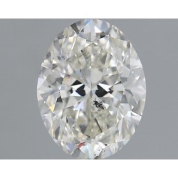 Diament szlif owalny, 1ct, SI1, H, HRD 250000099219
