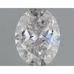Diament szlif owalny, 1ct, SI2, G, HRD 250000133722