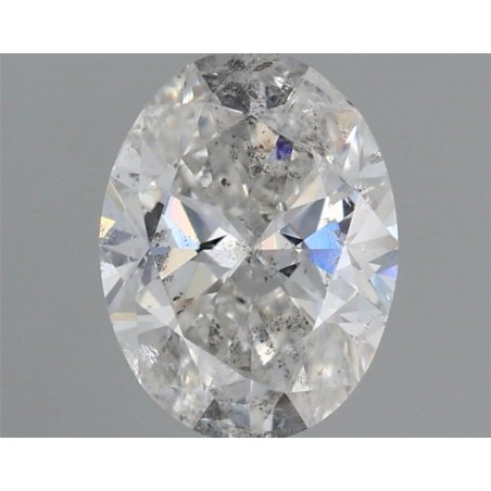 Diament szlif owalny, 1ct, SI2, G, HRD 250000133722