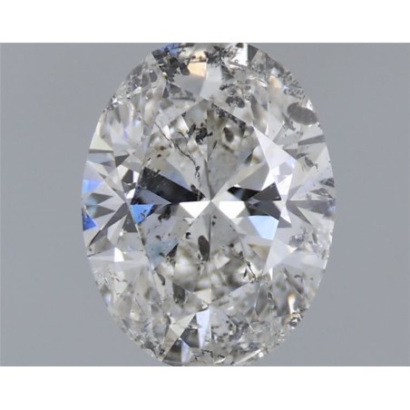 Diament szlif owalny, 1ct, SI2, G, HRD 250000131036