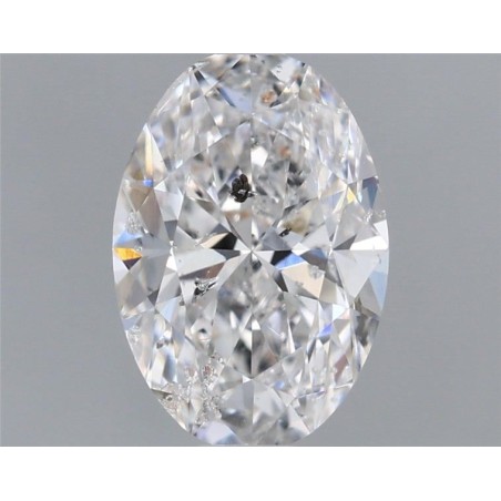 Diament szlif owalny, 1ct, SI2, F, HRD 250000131060