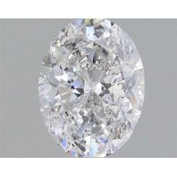 Diament szlif owalny, 1.5ct, SI2, F, HRD 250000269268
