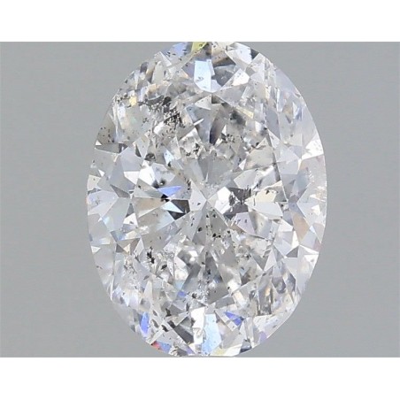 Diament szlif owalny, 1.5ct, SI2, F, HRD 250000269268
