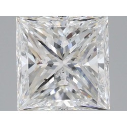 Diament szlif princess, 2ct, SI2, G, IGI 743535066