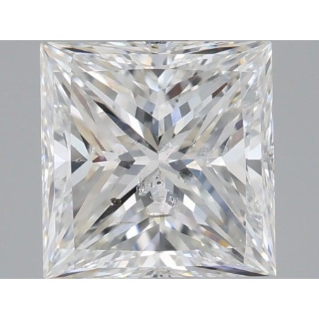 Diament szlif princess, 2ct, SI2, G, IGI 743535066