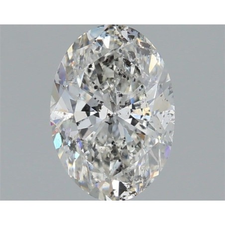 Diament szlif owalny, 1ct, SI2, G, HRD 250000284430