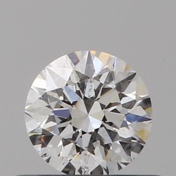 Diament szlif okrągły, 0.4ct, SI2, D, GIA 6531038204
