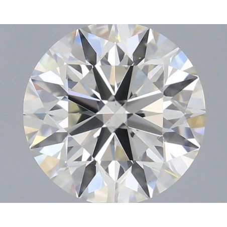 Diament szlif okrągły, 0.58ct, VS2, I, IGI 741552438