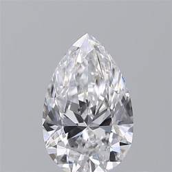 Diament szlif gruszkowy, 0.5ct, VS2, D, GIA 2537300770