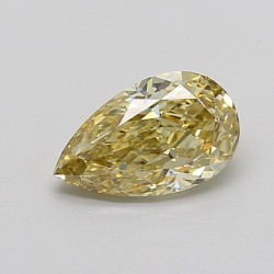 Diament laboratoryjny o barwie fantazyjnej szlif gruszkowy, 1.57ct, VVS2, Fancy Yellow, IGI LG757503219