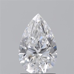 Diament szlif gruszkowy, 1.5ct, SI1, D, GIA 2231745028