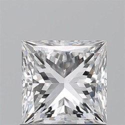 Diament szlif princess, 1.01ct, VS2, F, GIA 6535632760