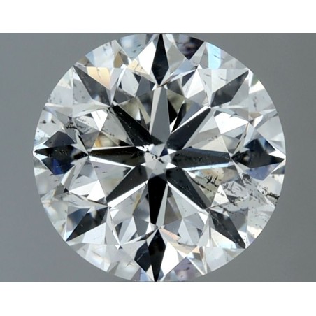 Diament szlif okrągły, 2ct, SI2, H, IGI 756554339